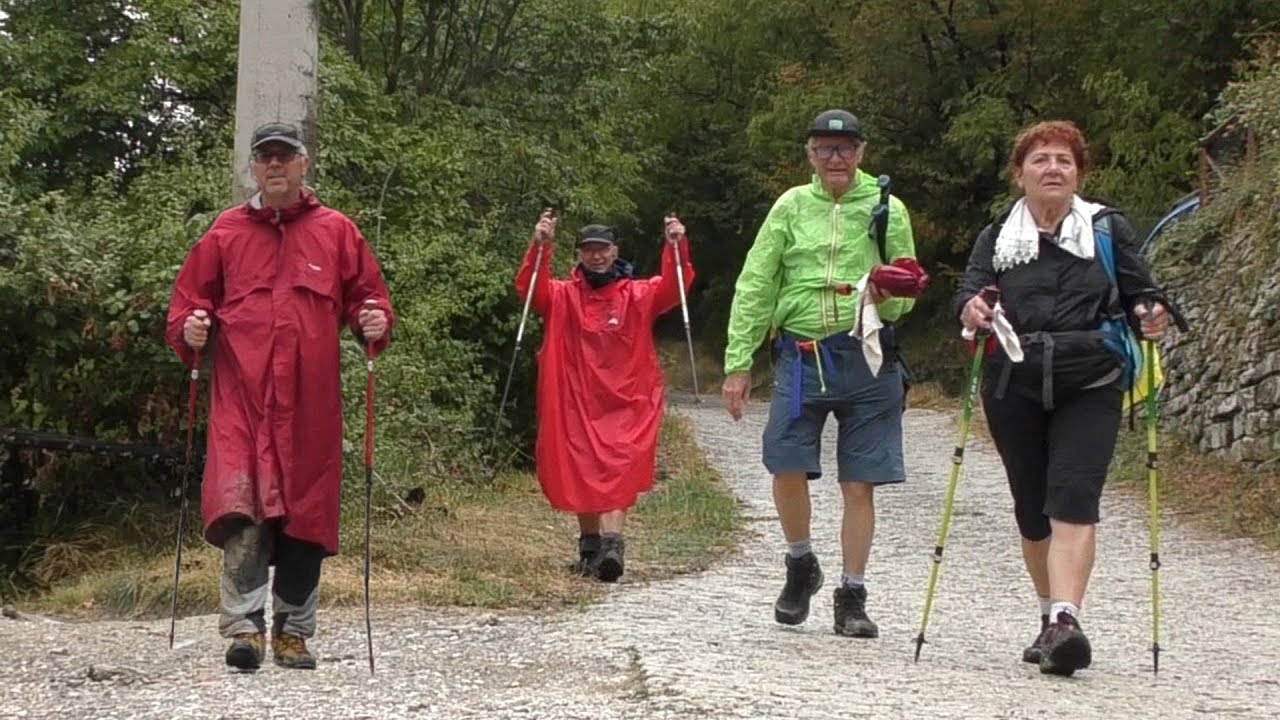 Escursione di 13 km anello da Bagno di Romagna - sentiero del lupo - monte Castelluccio 18-08-2022