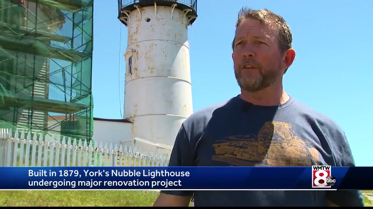 York's Nubble Lighthouse undergoing major renovation project