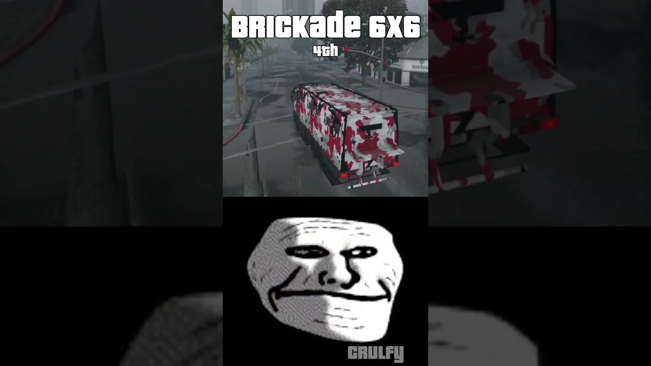 The TOP 5 TRUCK in GTA 5 are... #shorts