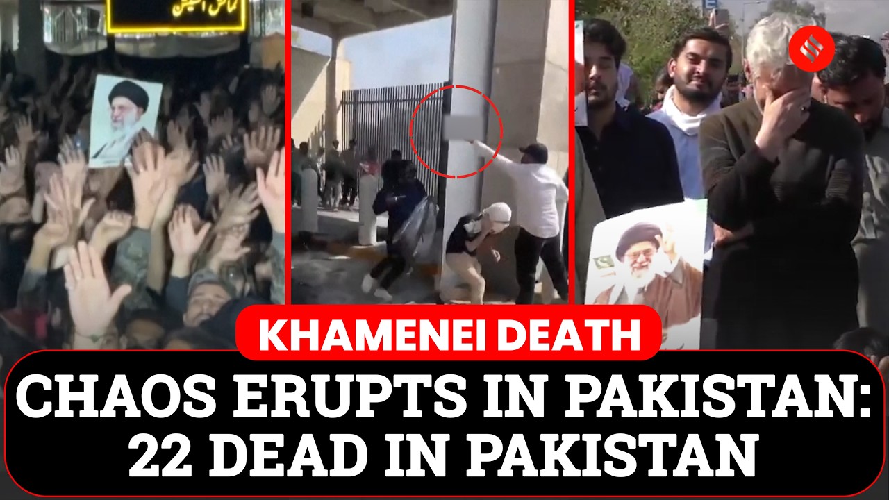 22 Killed As Deadly Pro-Iran Protests Sweep Pakistan | Khamenei Killing | Middle East Tensions