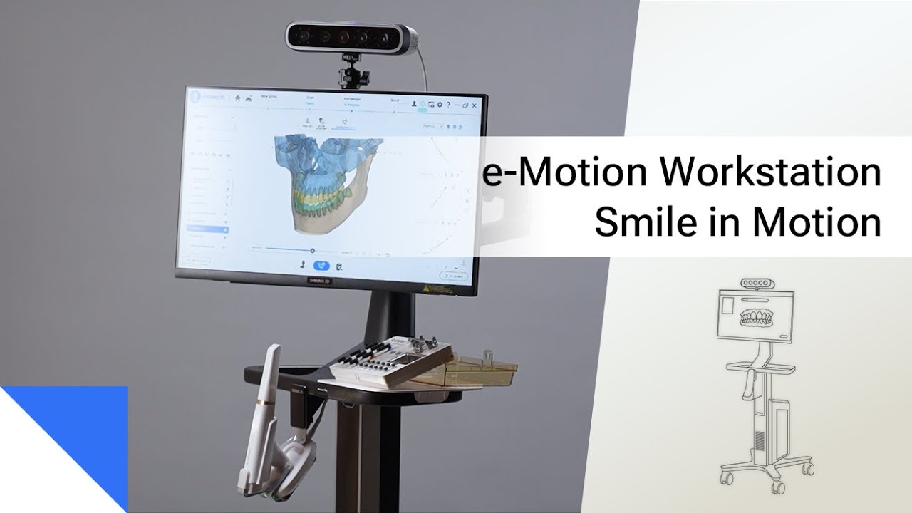 e-Motion Workstation | One Integrated Solution for Digital Dentistry