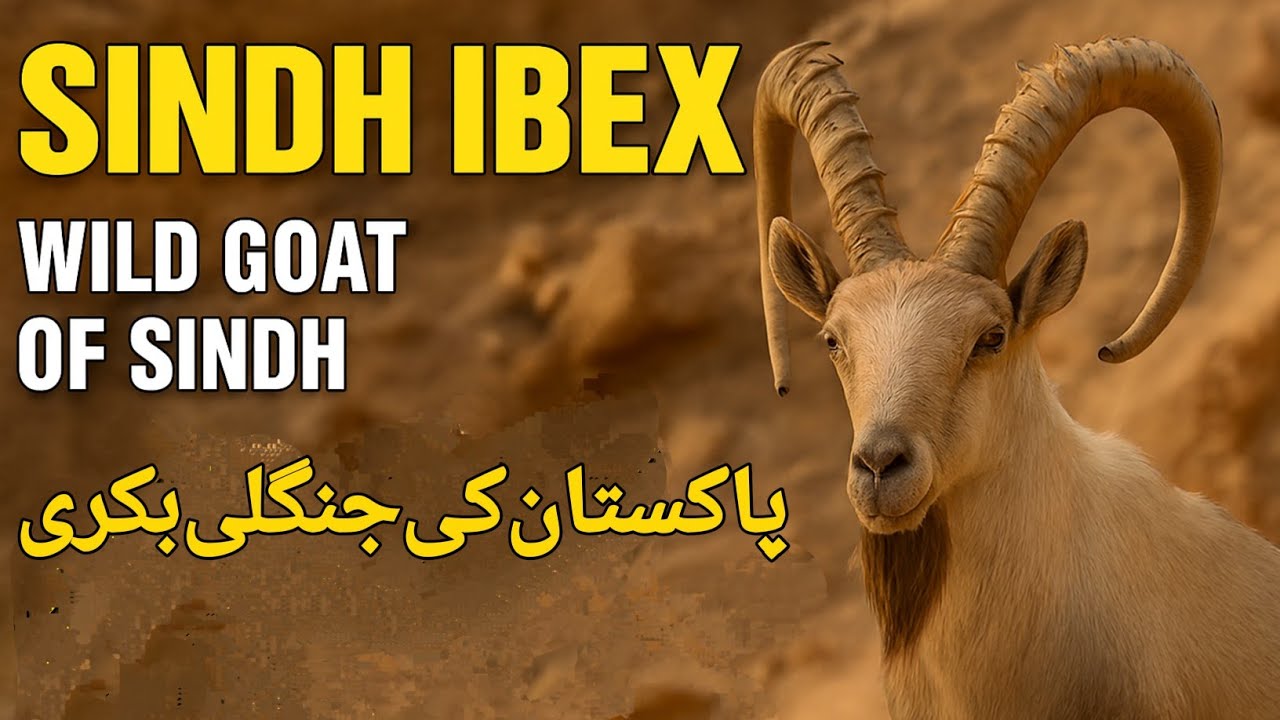 Ibex The Wild Goat Of Sind | Pakistani Jungli Pahadi Bakri | Difference Between Male And Female Ibex