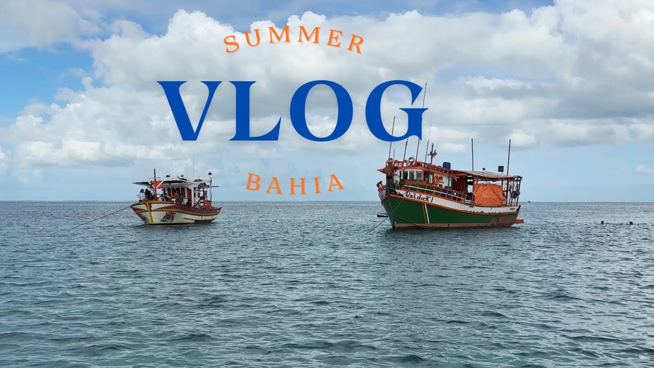 To no Brasil e passei o fim de semana na Bahia