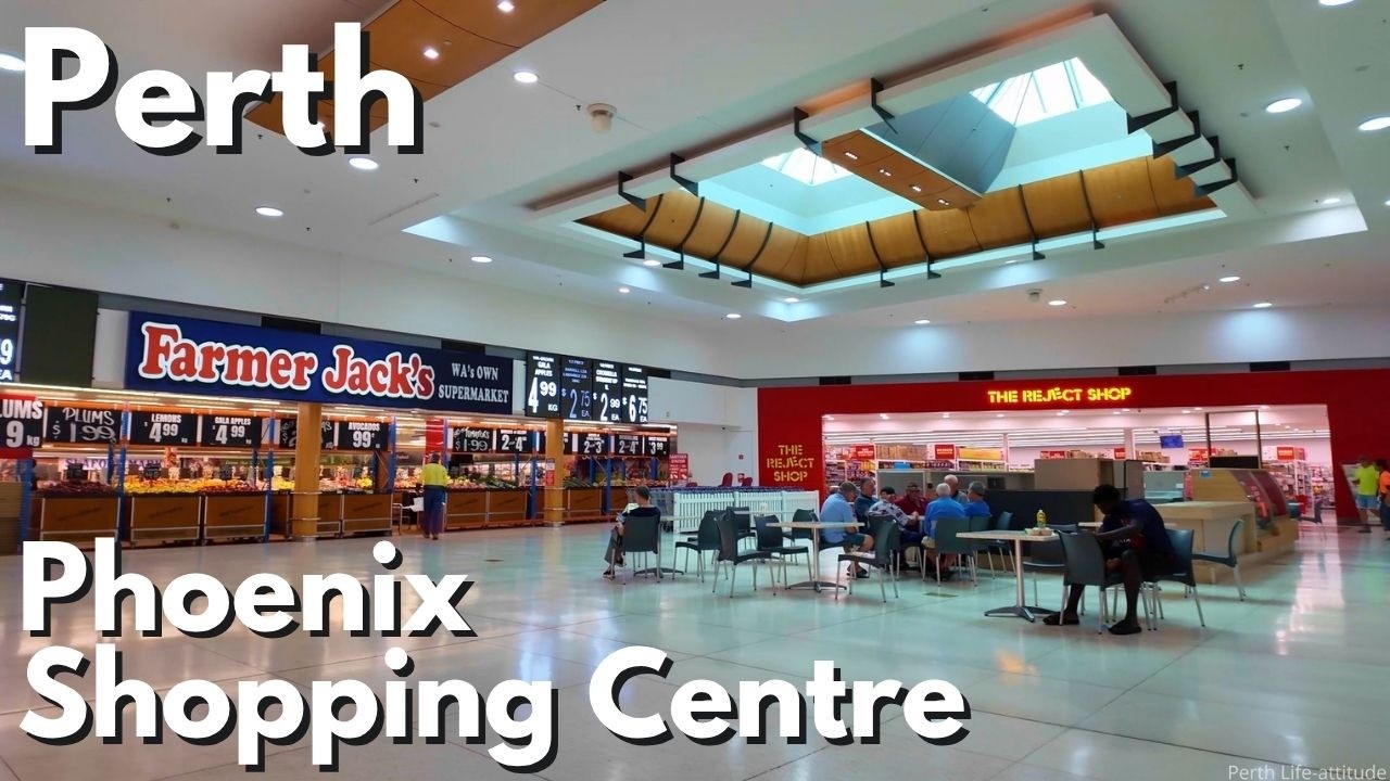 Perth Phoenix Shopping Centre Walk 2026 &mdash; Spearwood Local Mall Current Stores & Food Court (4K)