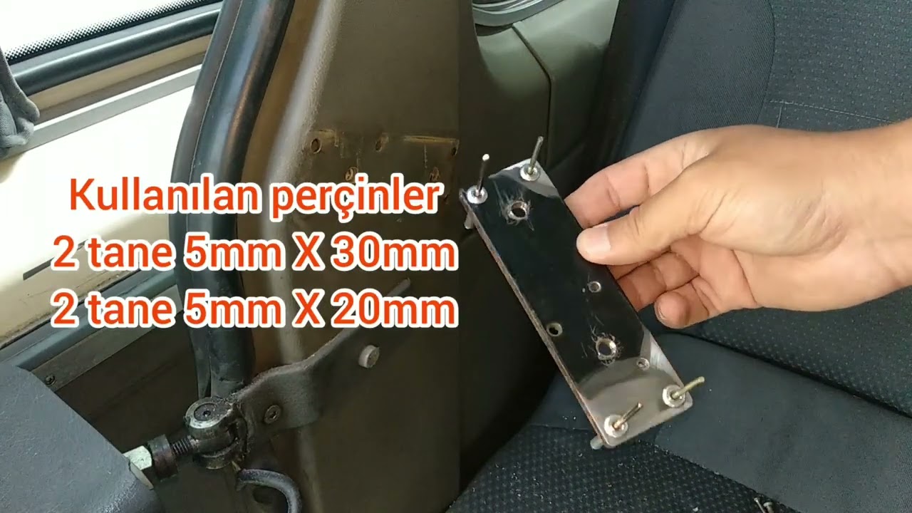 Perçin Nasıl Sökülür? Perçin Nasıl Atılır? Servis Merdiven Koruma Barı Ses Yapma Sorunsalı ve Çözümü