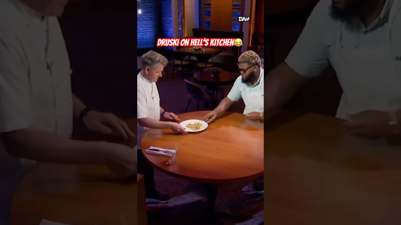 Druski On Hell&rsquo;s Kitchen Now?😂 #shorts #funny #druski