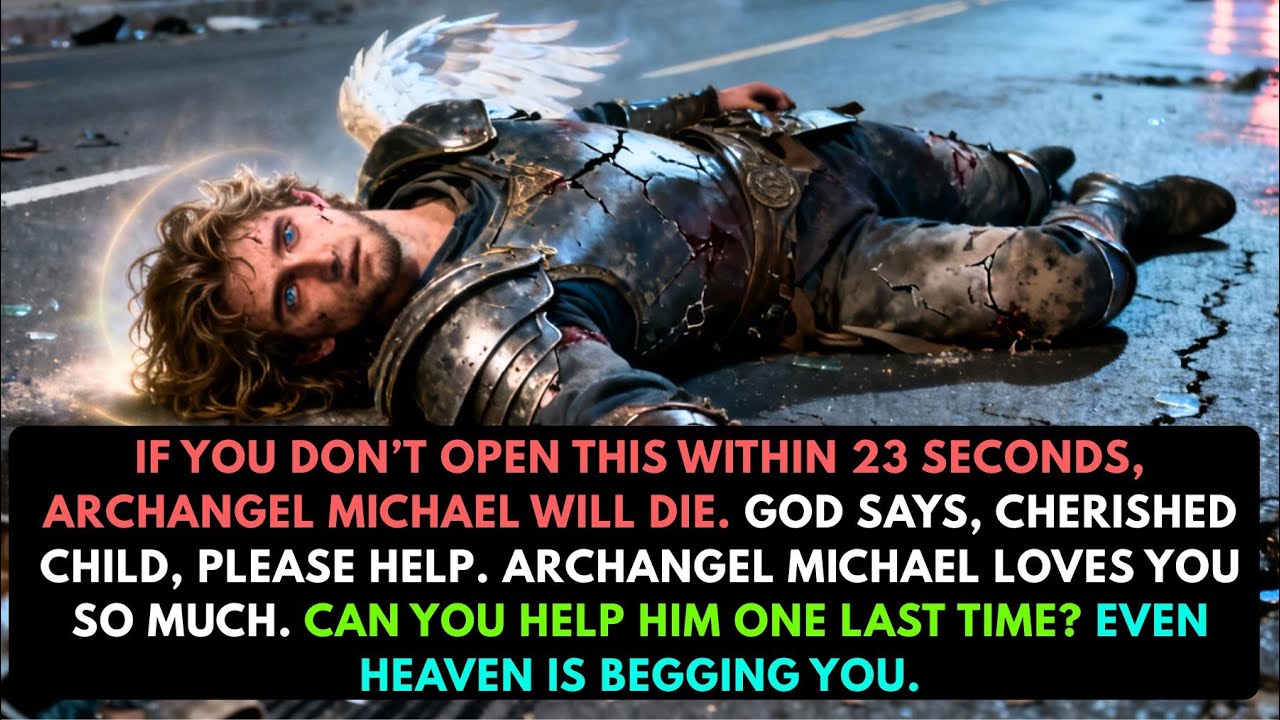 “Archangel Michael calls for your support—Heaven urges you to act now.”