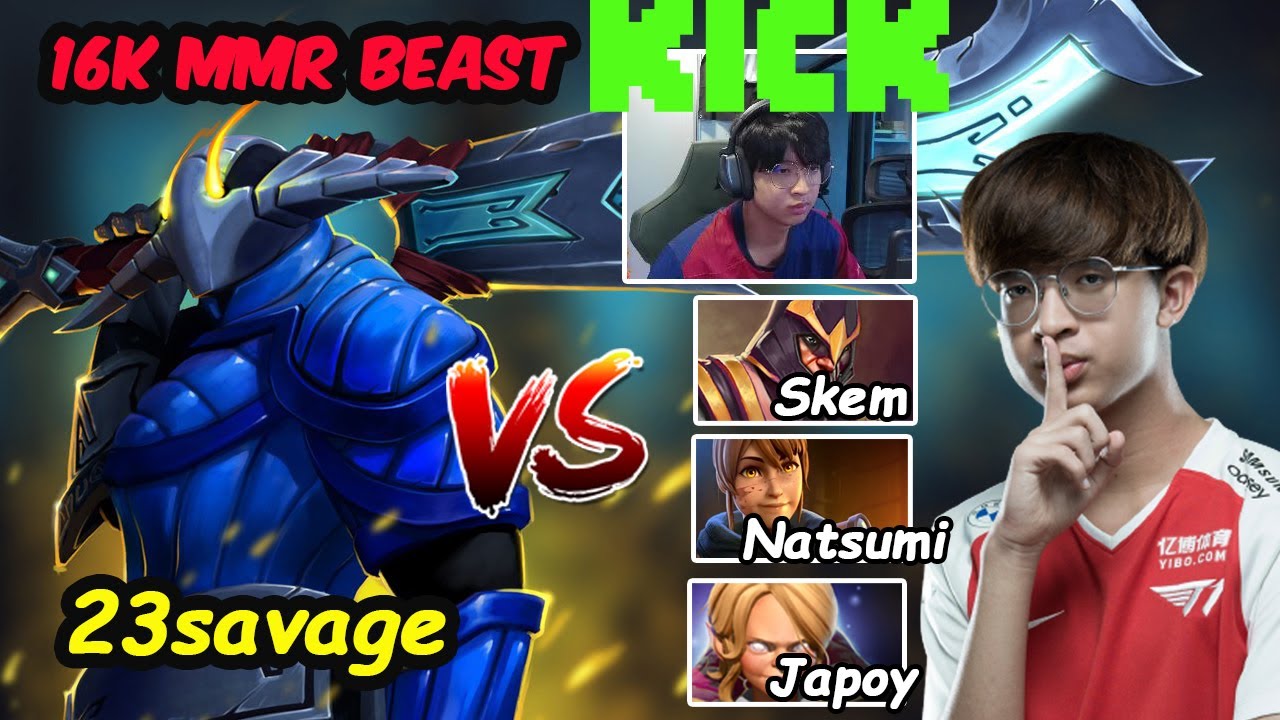 23savage’s Sven Clashes with Skem Natsumi Yopaj | SEA Dota 2 Highlights