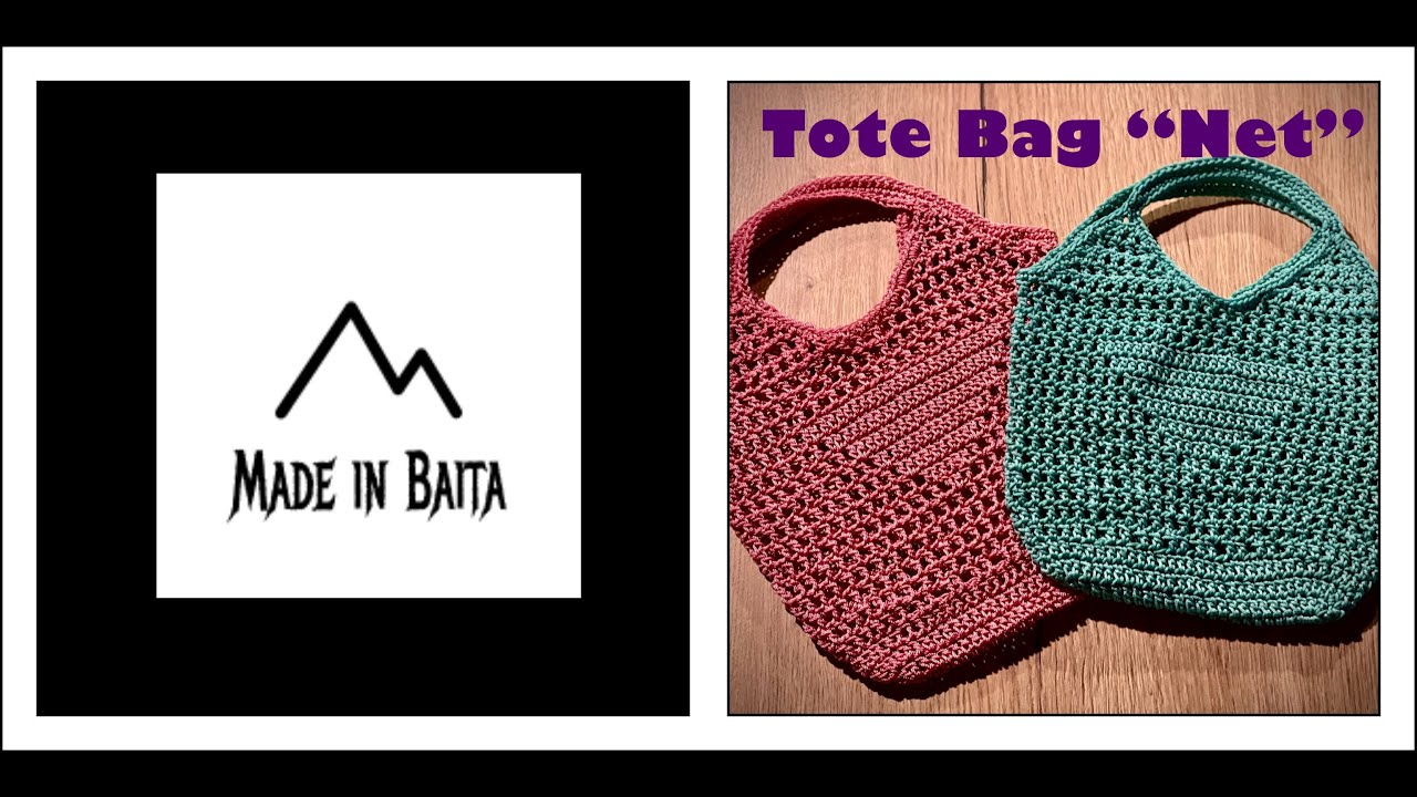 Come fare una borsa rete (Crochet Tote Bag 