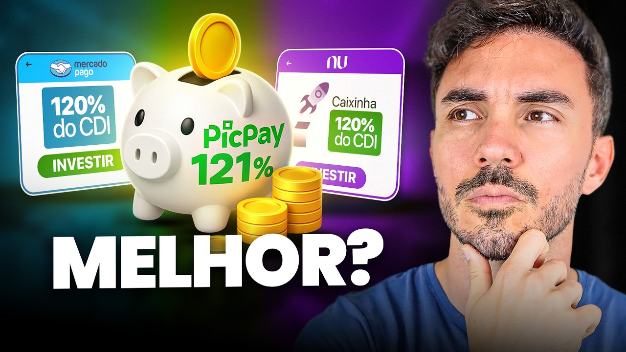121% CDI COFRINHO PICPAY - Melhor que NUBANK e MERCADO PAGO?