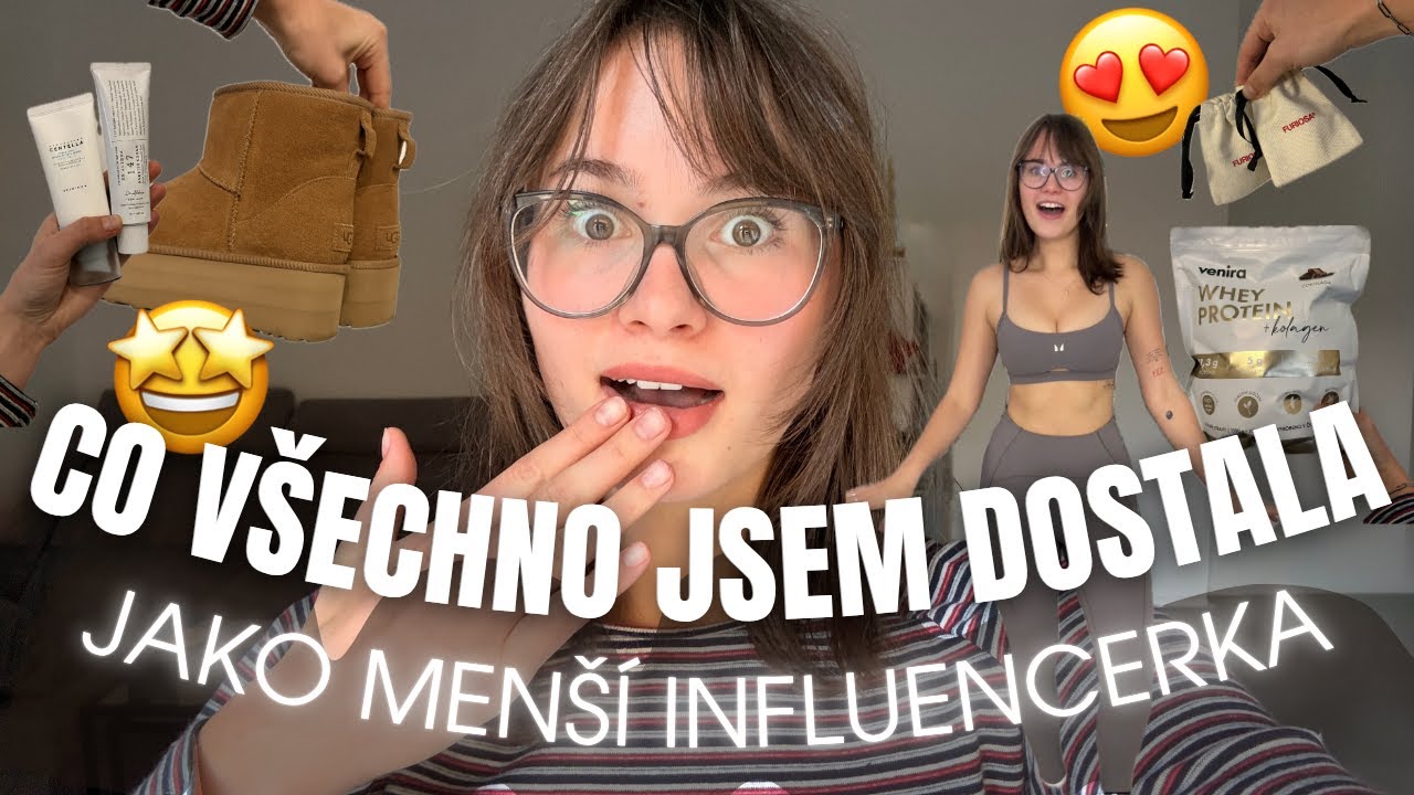 CO JSEM DOSTALA JAKO INFLUENCERKA ZA 14 DNÍ 👀🤩