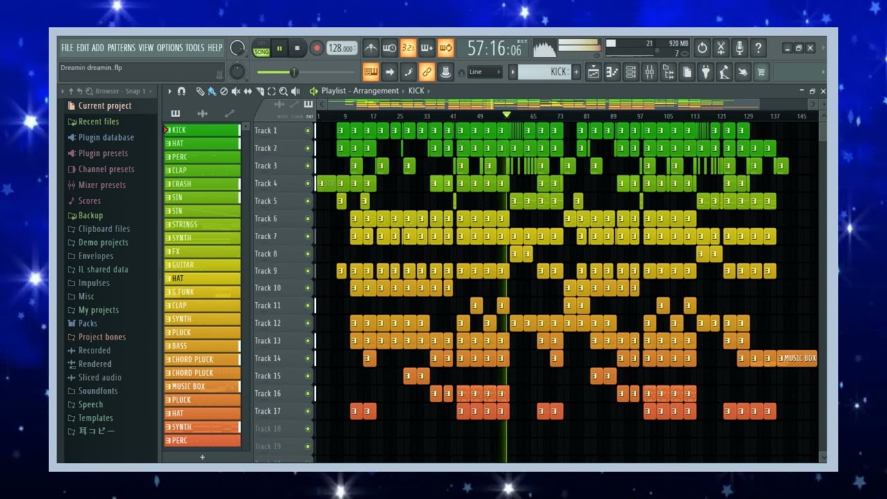 CAPSULE - dreamin dreamin  Instrumental Cover