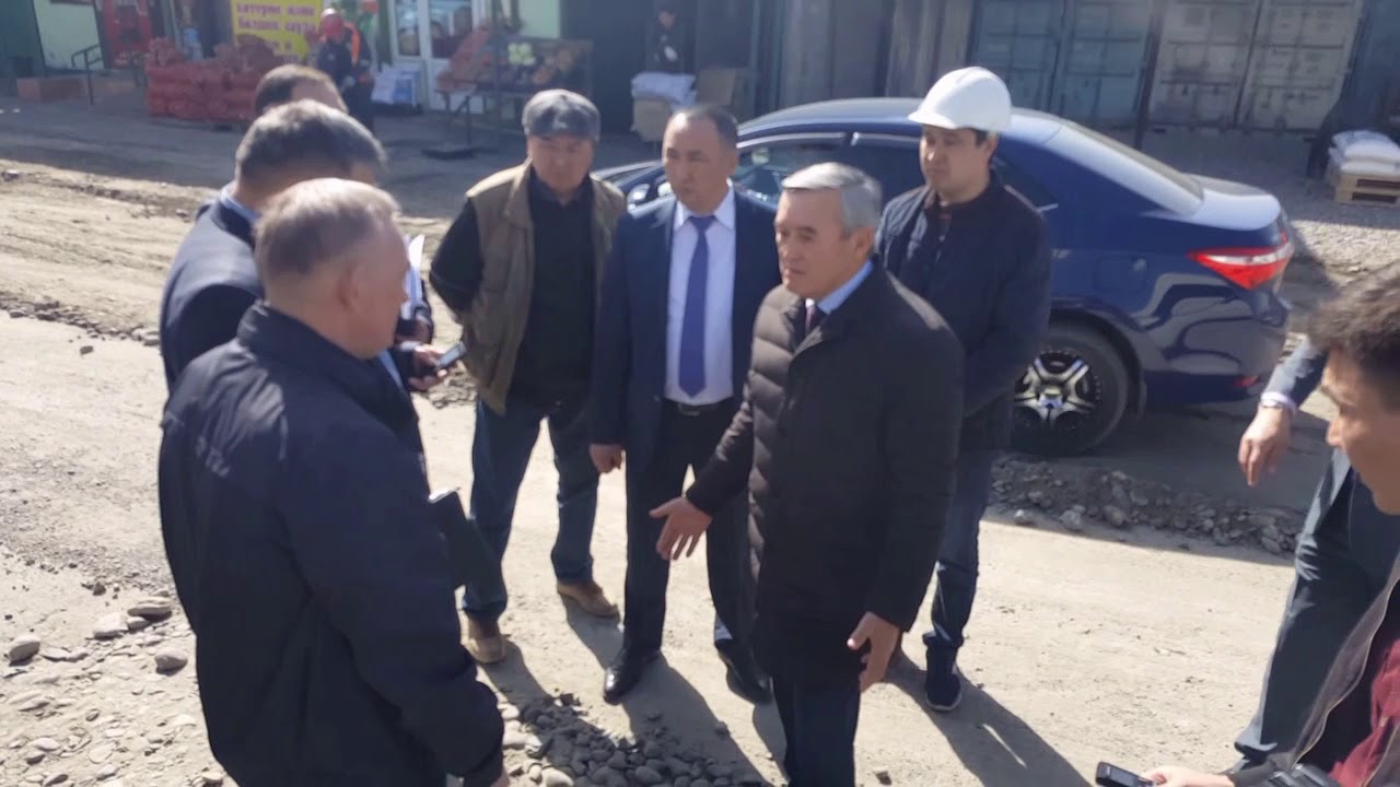 Аким Талдыкоргана на объезде по газификации. Часть первая.