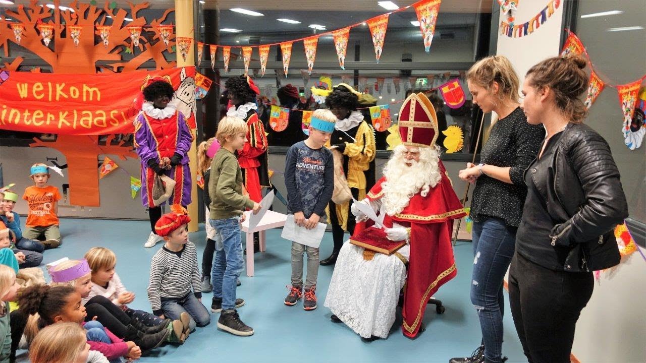 Sint 2017 bij SportBSO Stuiterbol en BSO Skippybol