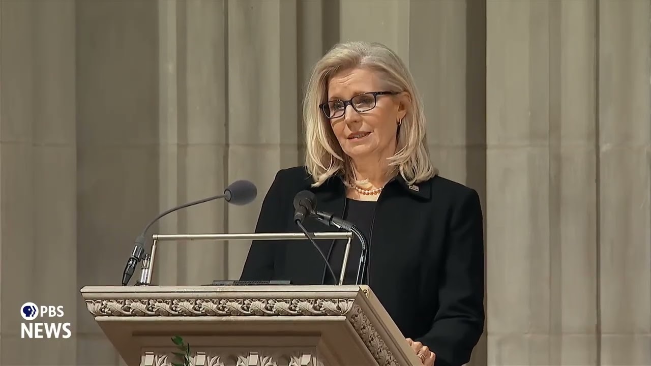 WATCH: Former Rep. Liz Cheney gives eulogy for father Dick Cheney