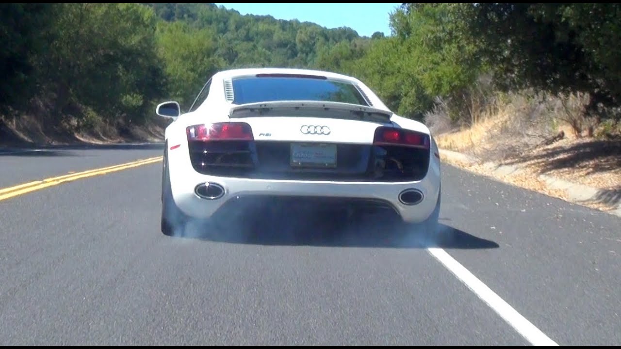 Audi R8 V10 with Capristo Exhaust - In Action