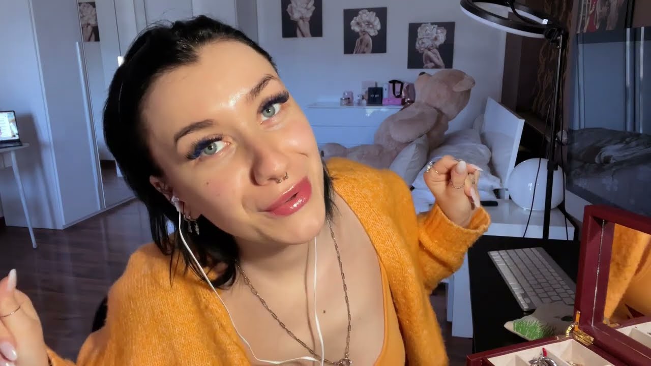 ASMR soothing jewelry, ti rilasso con i miei gioielli 😴💜