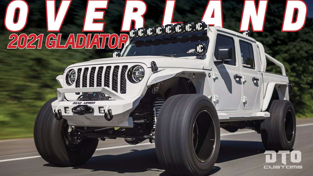 MASSIVE 2021 OVERLAND Jeep Gladiator CUSTOM BUILD w/ DTO Customs