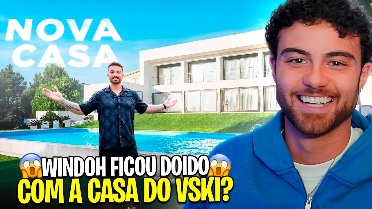 WINDOH REAGE À NOVA CASA DE TIAGOVSKI!