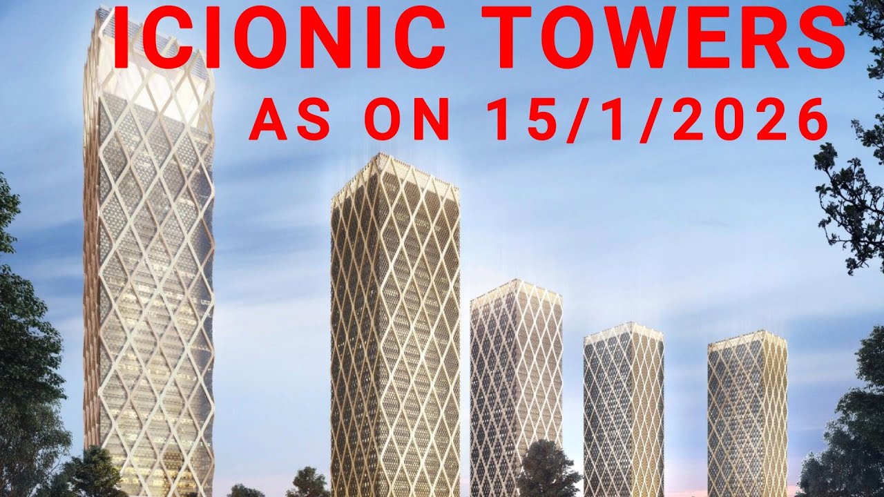 THE AMARAVATHI ICONIC TOWERS AS ON 15 1 2026