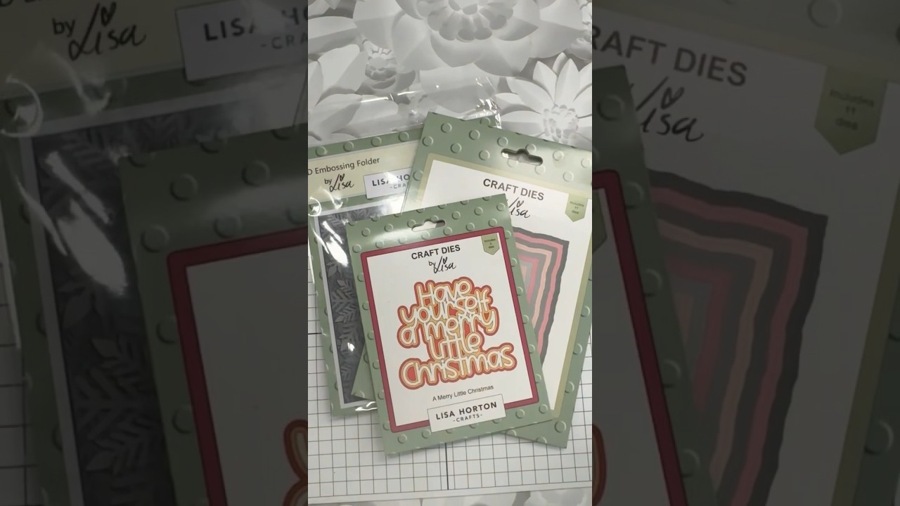 Batch make your Christmas Cards with ease #lisahorton #cardmaking #lisahortoncrafts