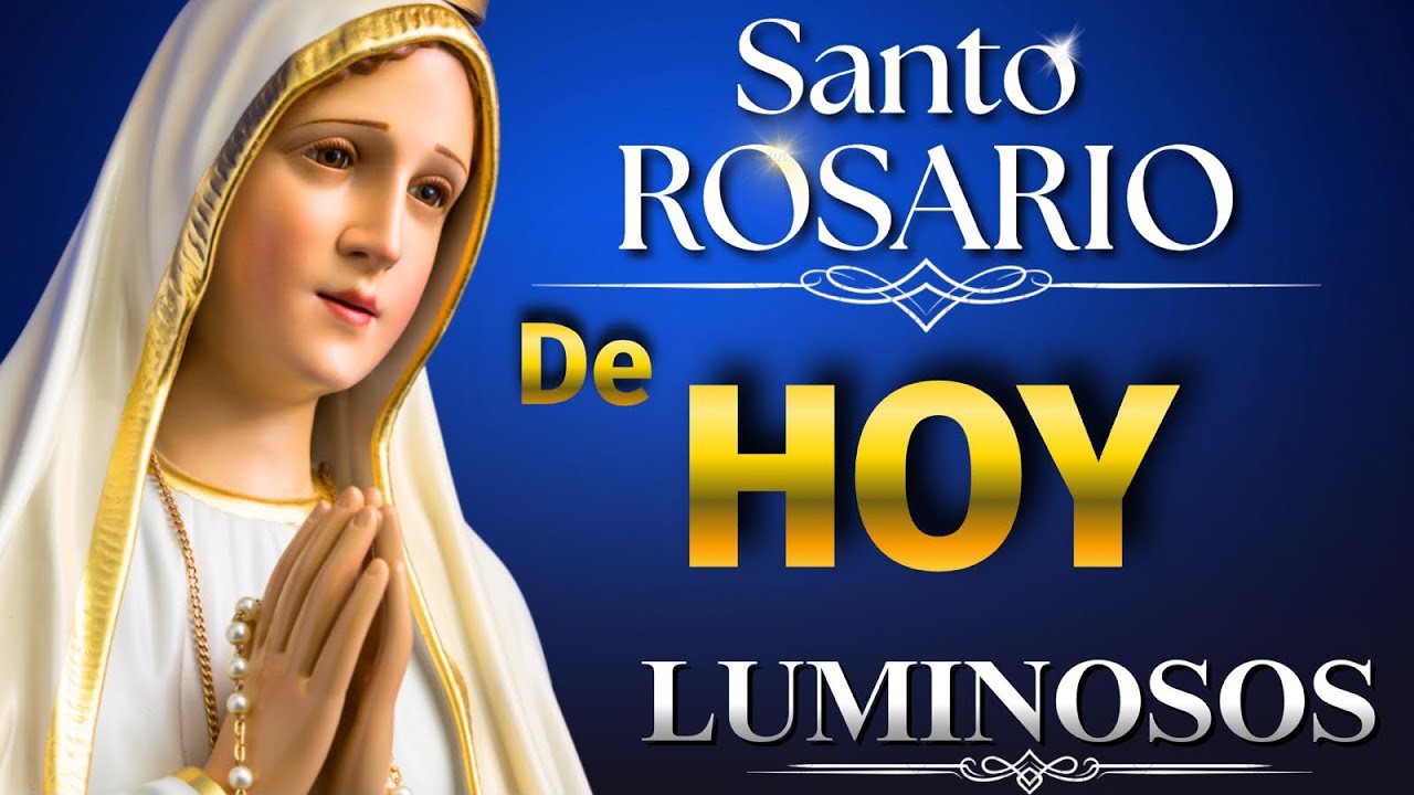 Rosario de HOY​🌹​Misterios LUMINOSOS​🌹#rosarioluminosos #luminosos​