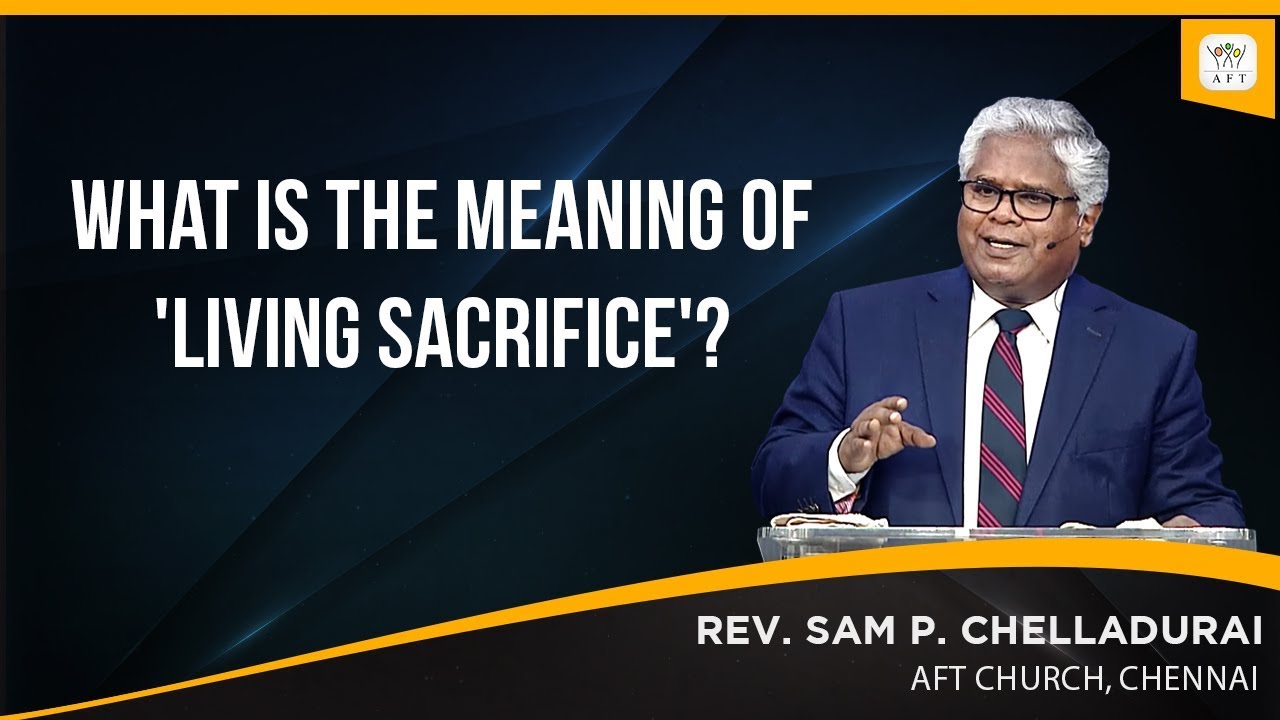 What is the meaning of 'Living Sacrifice'?