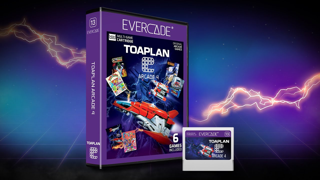 Evercade A13 - Zestaw gier Toaplan Arcade 4