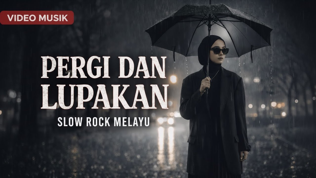 Slow Rock Melayu Terbaru: Pergi dan Lupakan (Video Lirik) #balagatas #lagugalau #lagubaper 