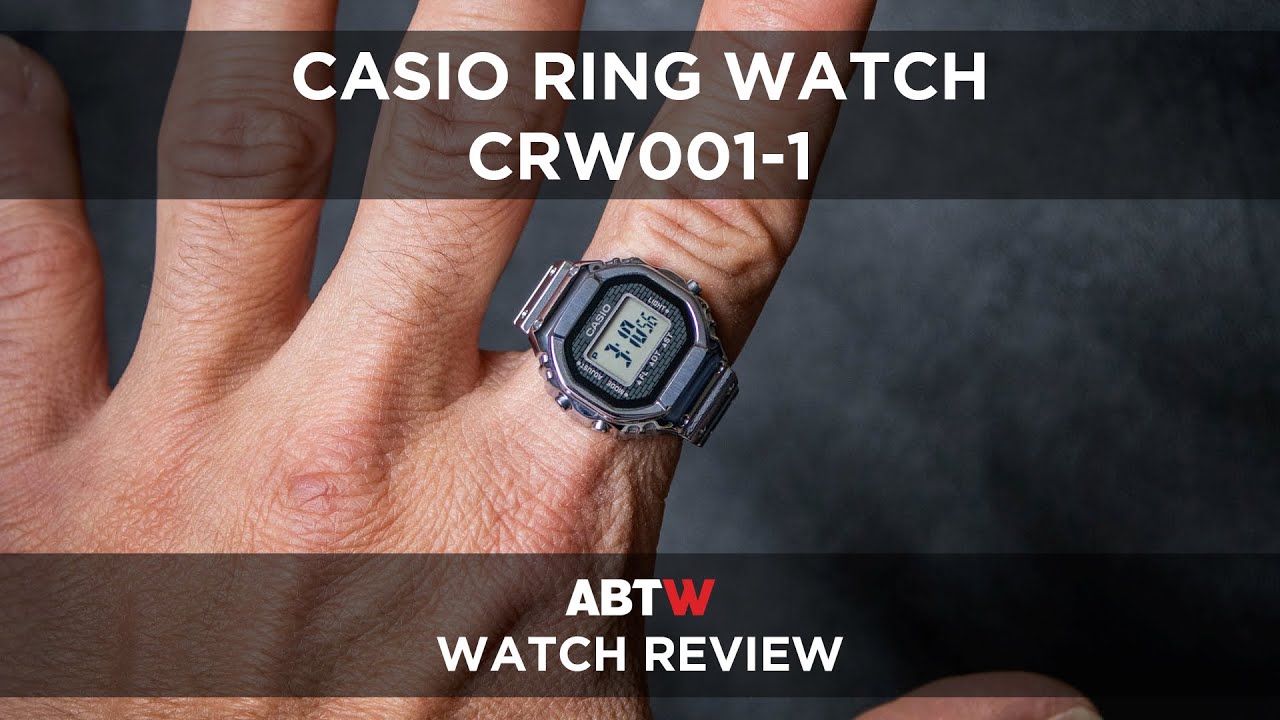 Review: Casio Ring Watch Ref. CRW001-1
