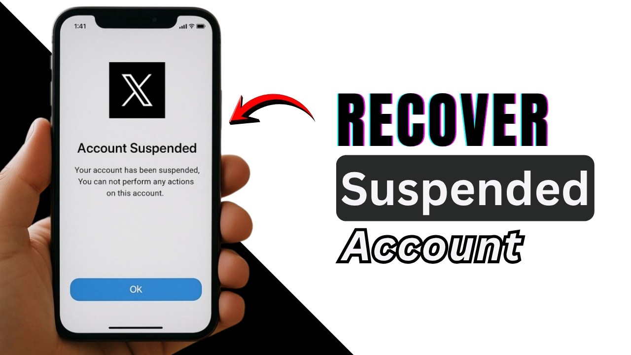 How To RECOVER SUSPENDED TWITTER X ACCOUNT | UNLOCK LOCKED ACCOUNT 2026