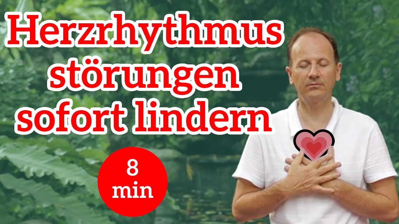 Herzrhythmusstörungen SOFORT lindern