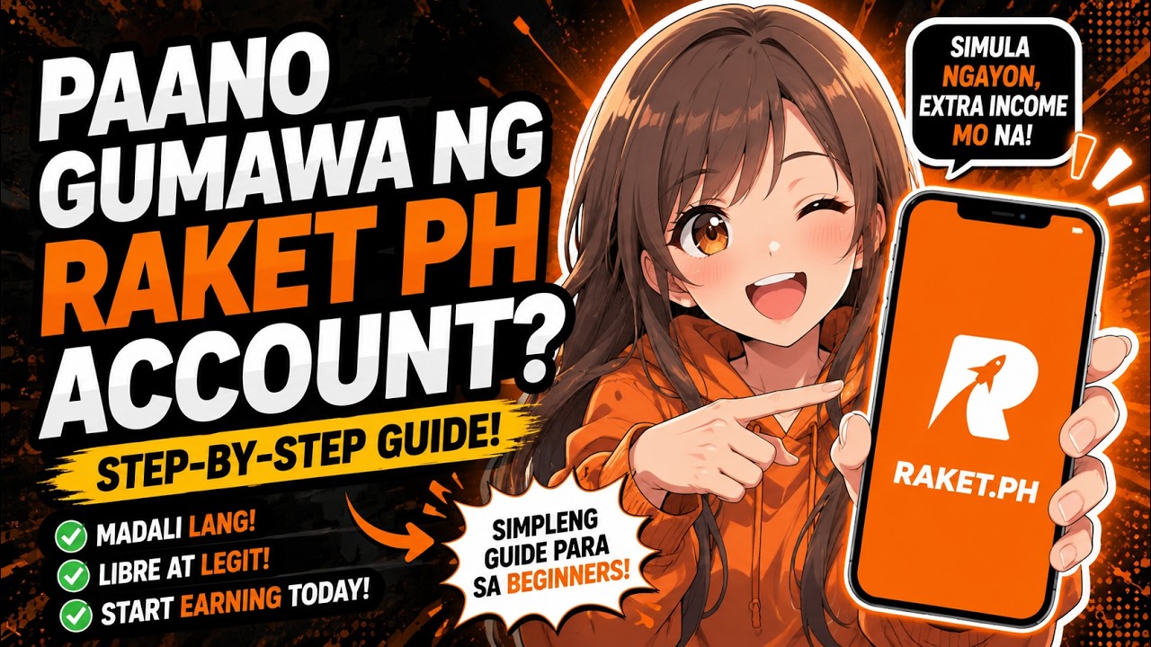 PAANO GUMAWA NG RAKET.PH ACCOUNT? | Step-by-Step Tutorial para sa Beginners - 2025