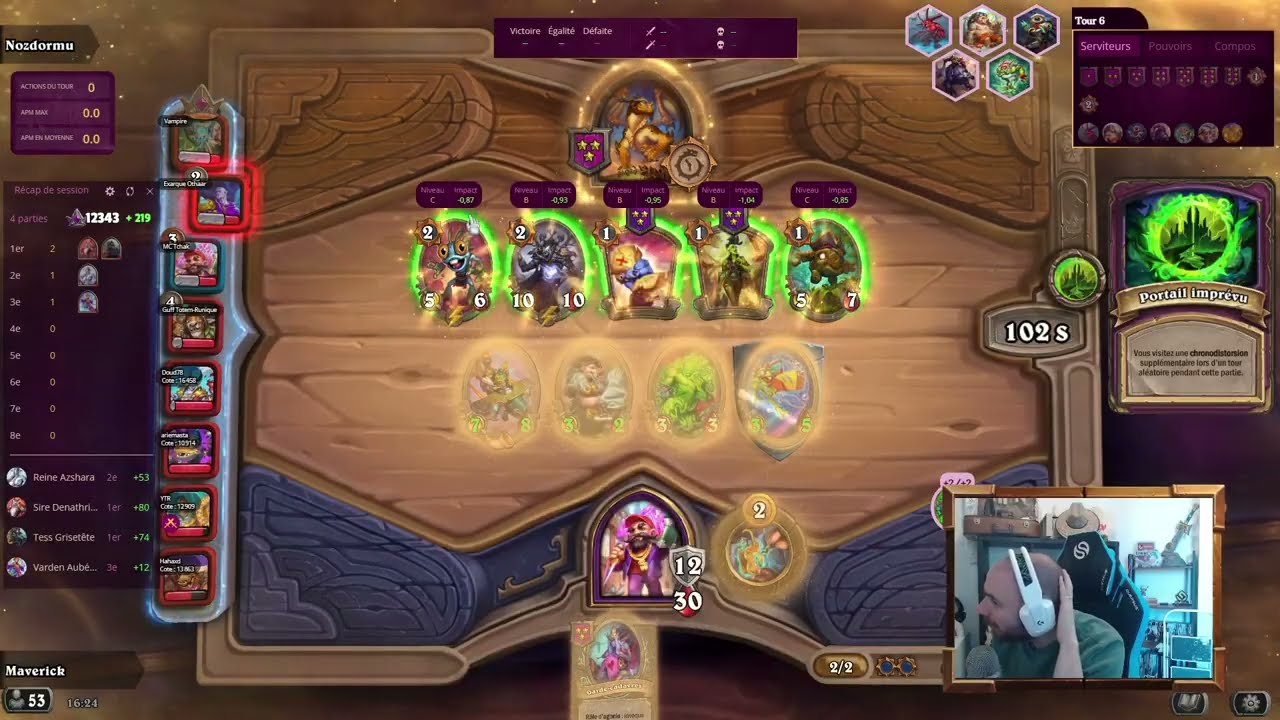 LES CHRONO MAJEURES AU TOUR 7 ?! | Hearthstone Battlegrounds Top EU