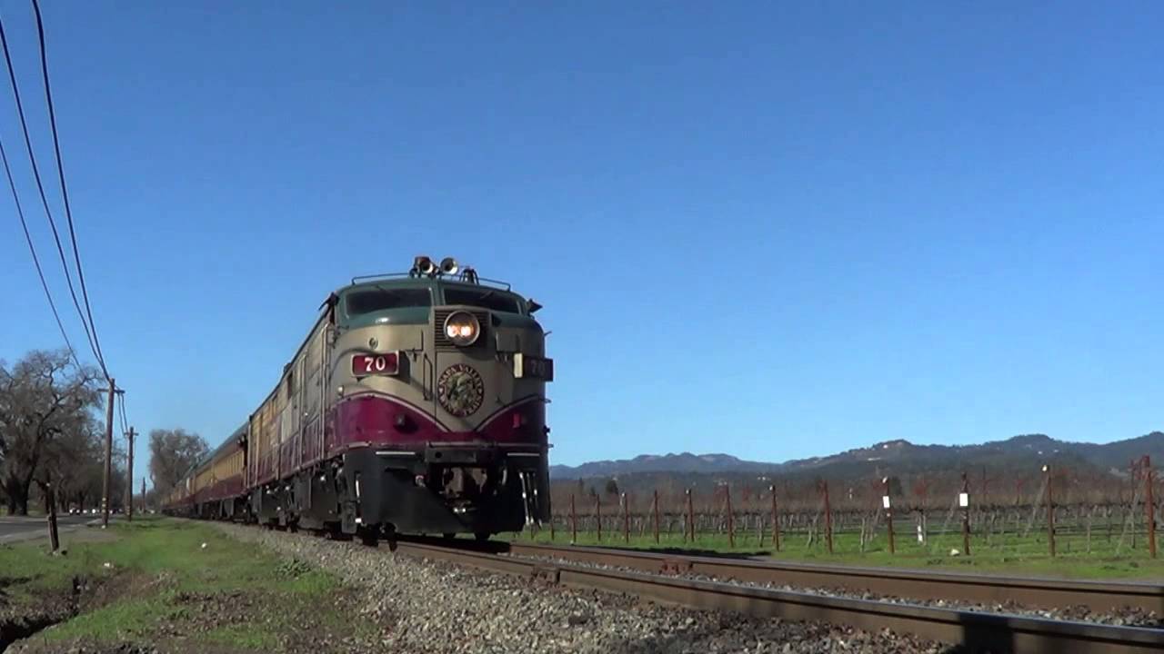 Chasing the Napa Valley Wine Train 2-16-14