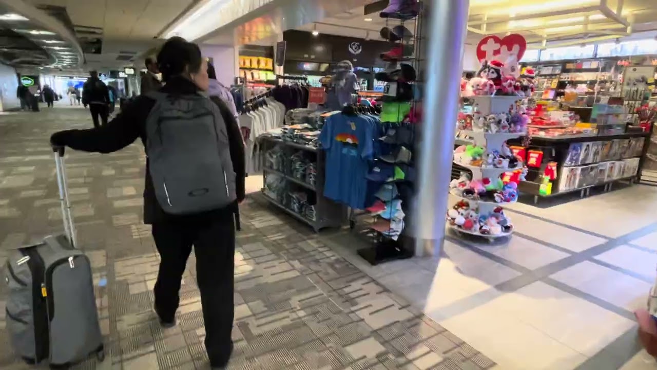 MSP International Airport nyob ntawm lub xeev Minnesota USA