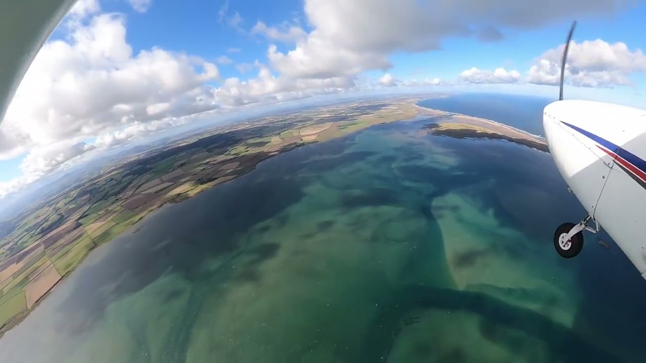 Join us on flight to Cumbernauld Airport in Cessna 150