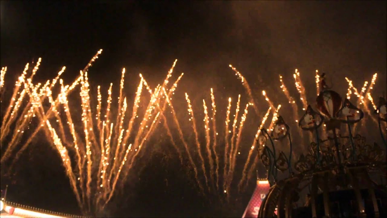 Hong Kong Disneyland Fireworks - Disney In the Star