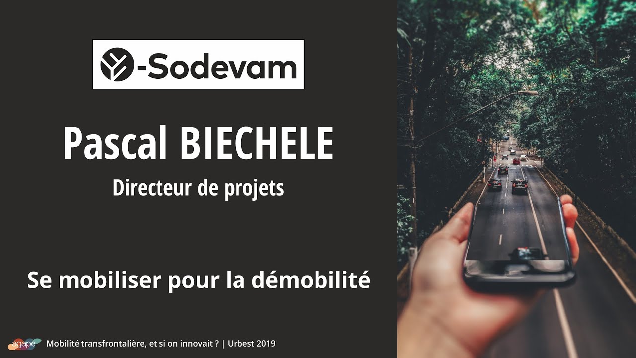 Mobilit&eacute; transfrontali&egrave;re, et si on innovait ? - Pascal Biechele