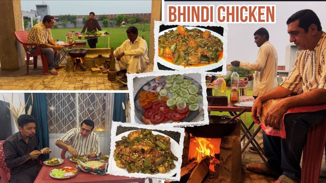 Bhindi Chicken | Bhindi Recipe | yummy And Tasty | Traditional Recipe |