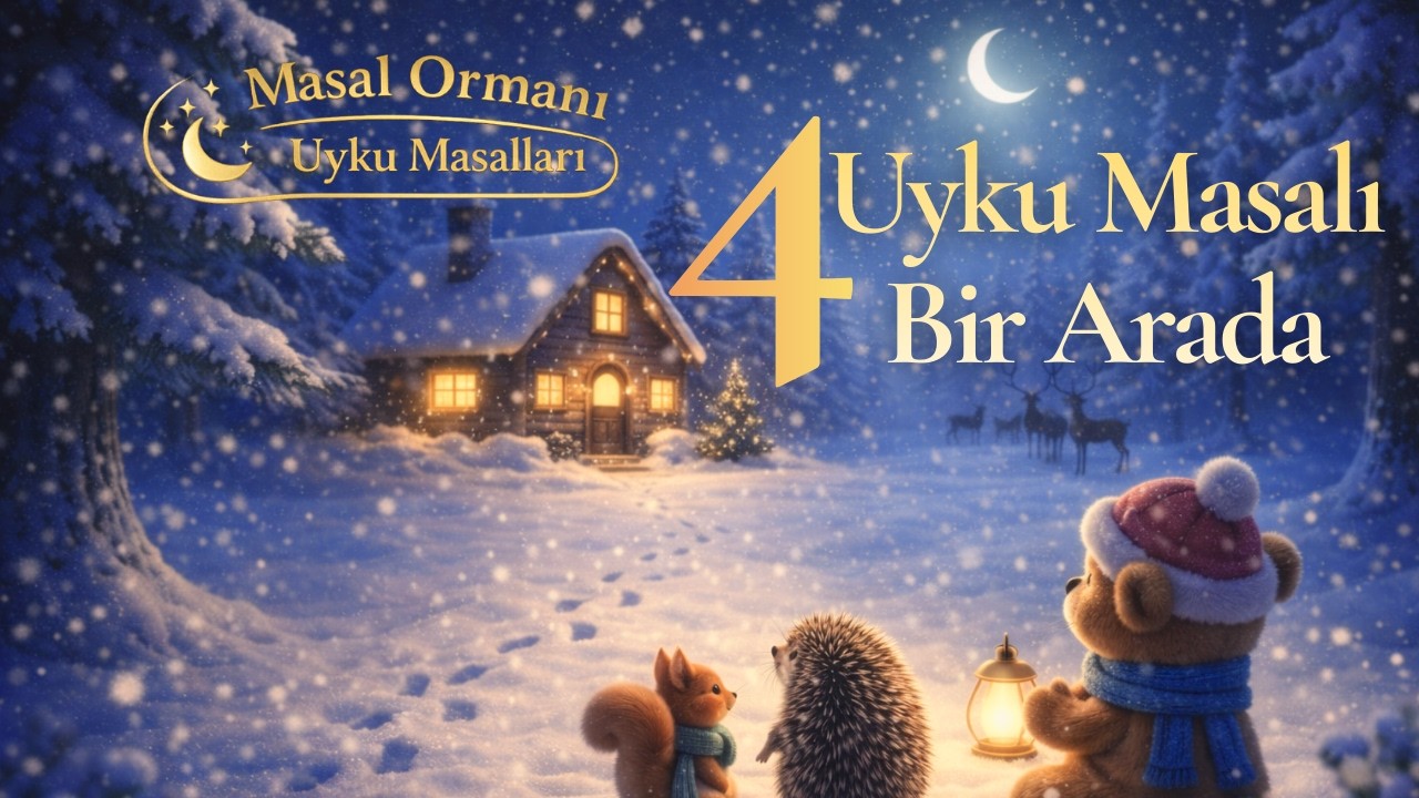 4 Kış Uyku Masalı ❄️🌙 (36 DK) | Masal Ormanı’nda Derin Uyku