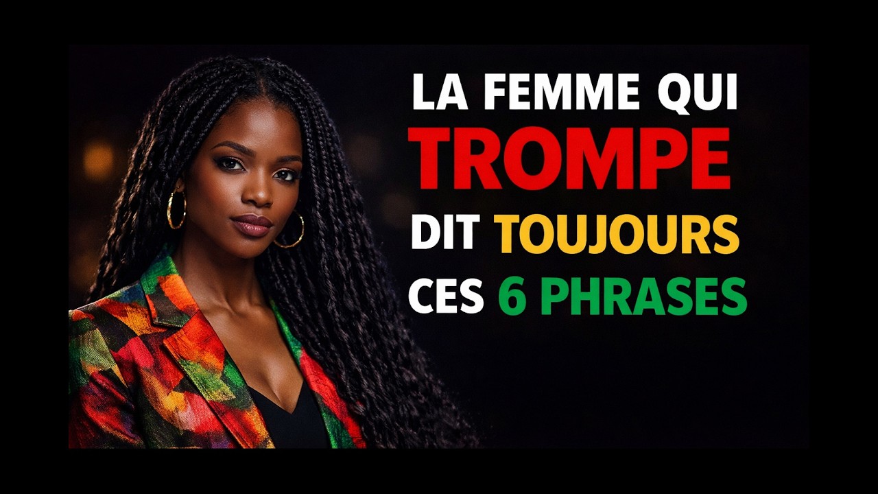 La femme qui trompe dit toujours ces 6 phrases - LES HOMMES NE LES VOIENT JAMAIS ( Conseil Couple )