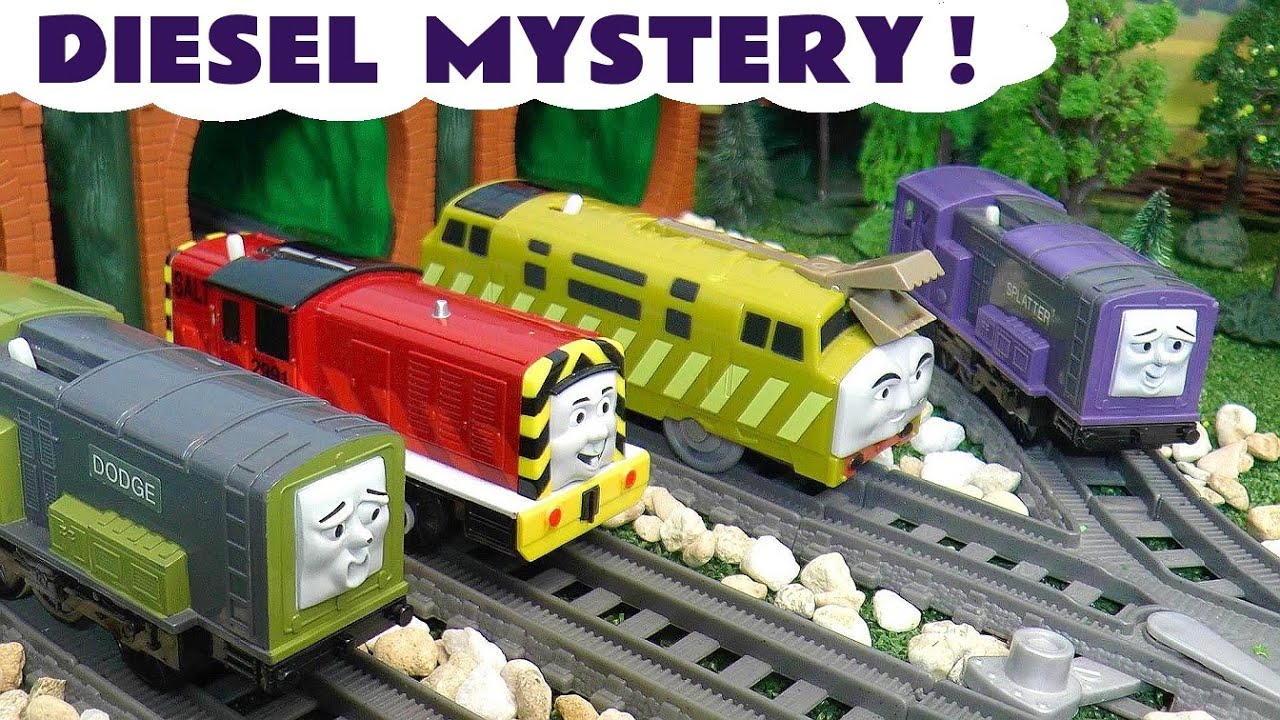 Toy Train Diesel Mystery Story
