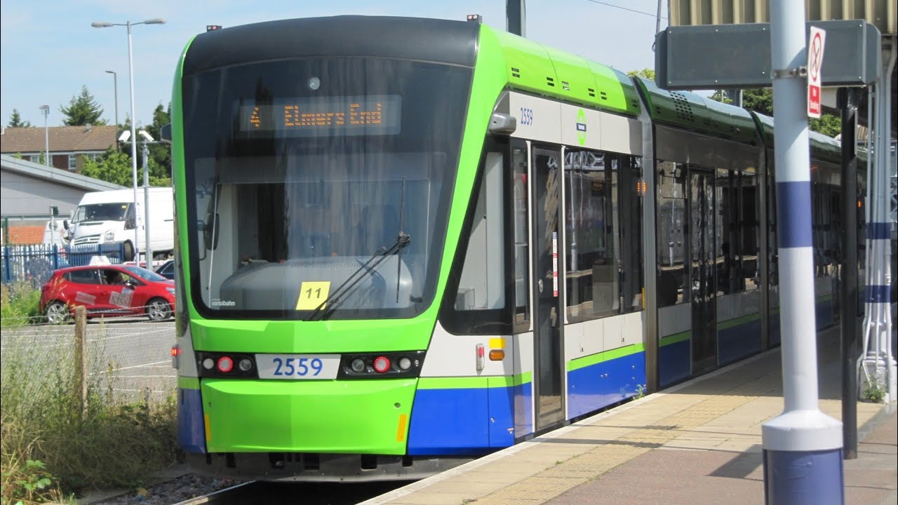 Trains and Trams at Elmers End
