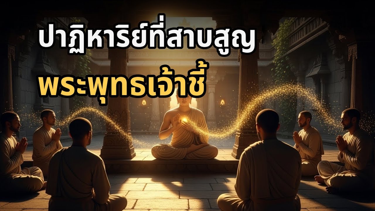 ปาฏิหาริย์ที่สาบสูญ: พระพุทธเจ้าชี้ “ฤทธิ์แท้” ที่ดับทุกข์ได้จริง | อนุสาสนีปาฏิหาริย์ & อตัมมยตา