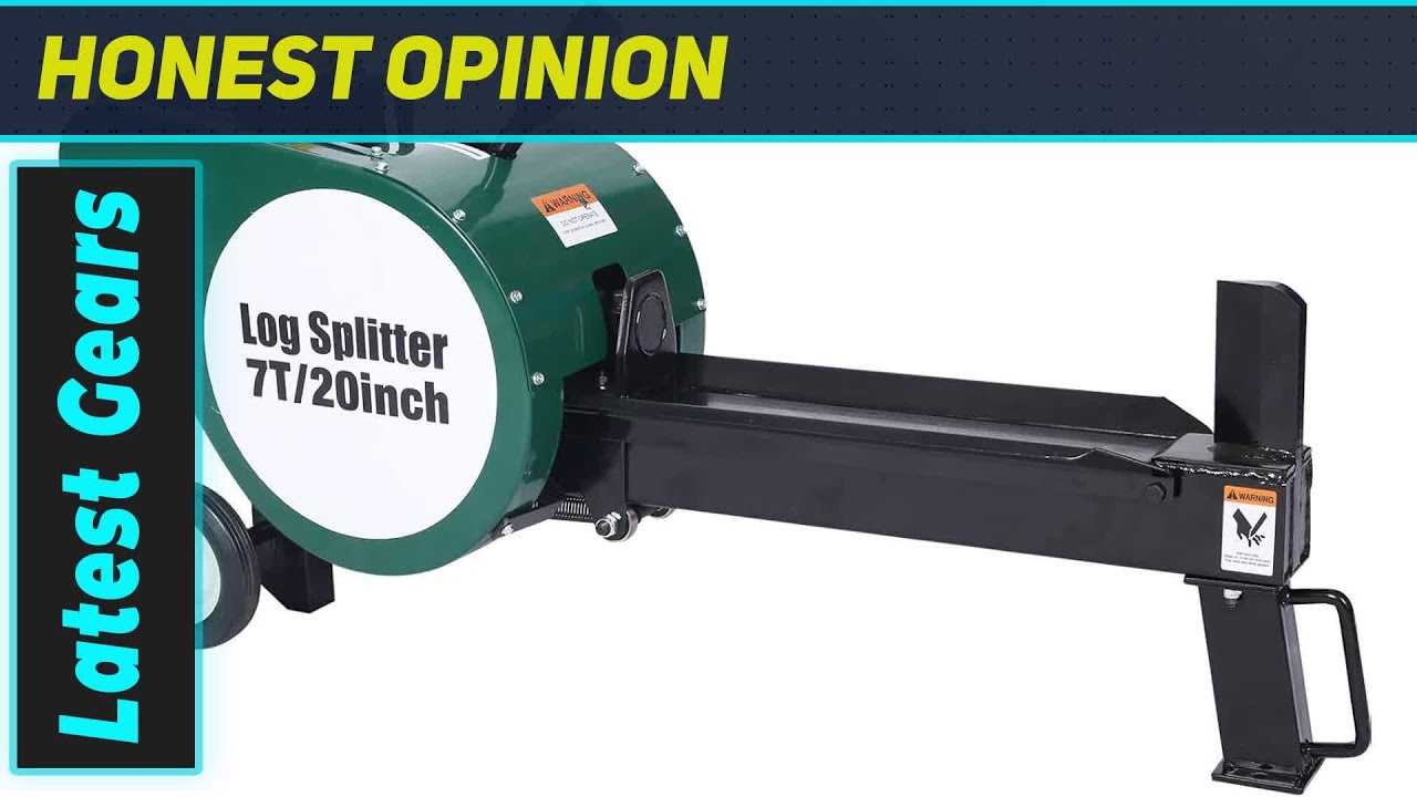 Best Electric Log Splitter? 7-Ton DMLAKE Splitter Tested!