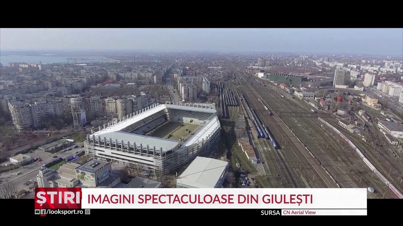 Imagini spectaculoase din Giuleşti. Cum arată noul stadion al Rapidului
