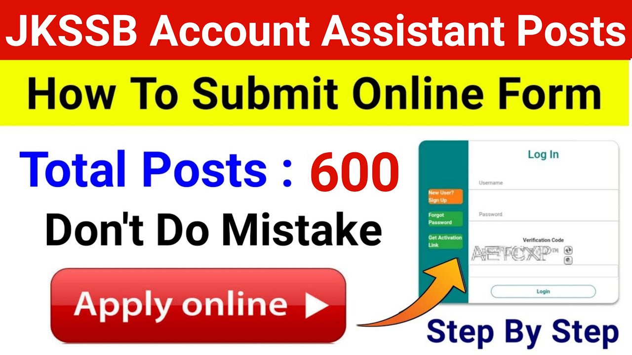 How to submit JKSSB Finance Account Assistant Form - How To Fill FAA Online Form | JKSSB FAA Form 🔥