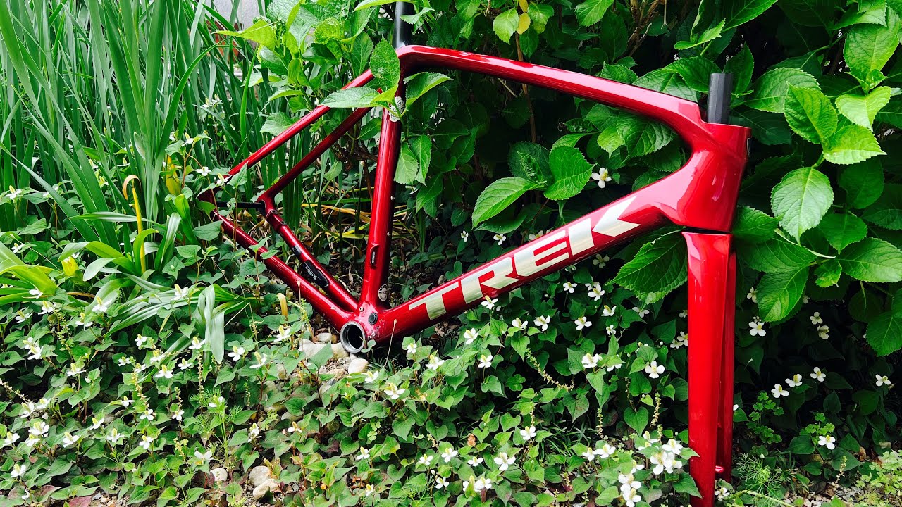 補修箇所が多すぎる。。訳ありフレームを購入したので、修理する。【TREK Emonda SLR】