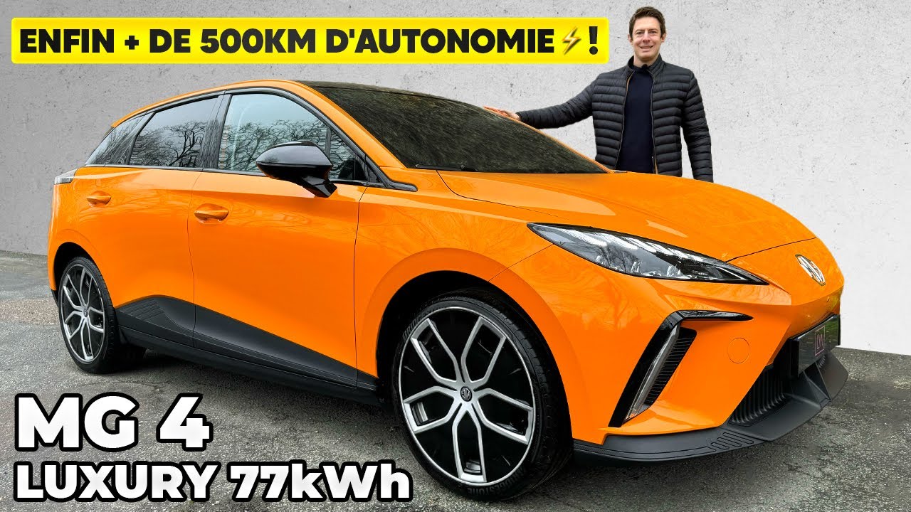 Essai MG4 Grande Autonomie – Enfin PLUS de 500 KM d'autonomie ?